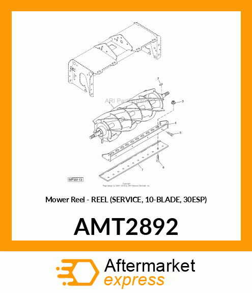 Mower Reel AMT2892