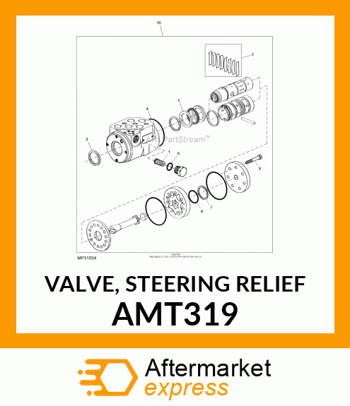 VALVE, STEERING RELIEF AMT319