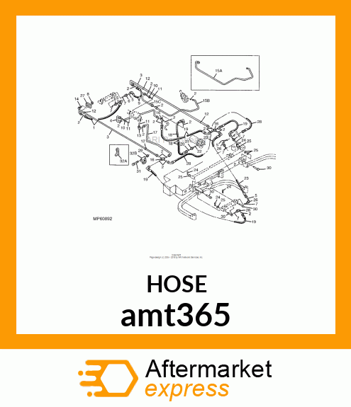 HOSE, HYDRAULIC amt365