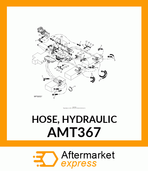 HOSE, HYDRAULIC AMT367