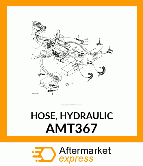 HOSE, HYDRAULIC AMT367