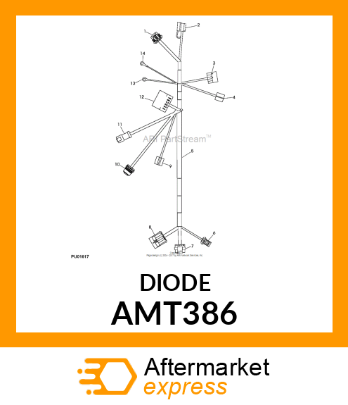 DIODE PACK, 7 1 AMT386