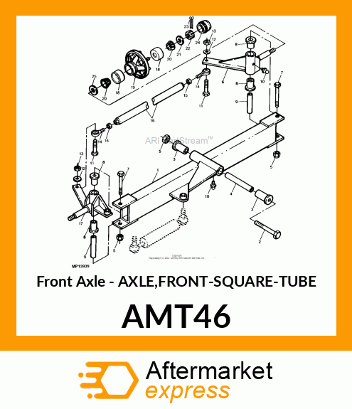 Front Axle AMT46