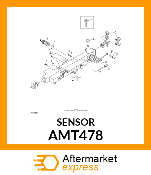 SENSOR, TEMPERTURE (THERMISTOR) AMT478