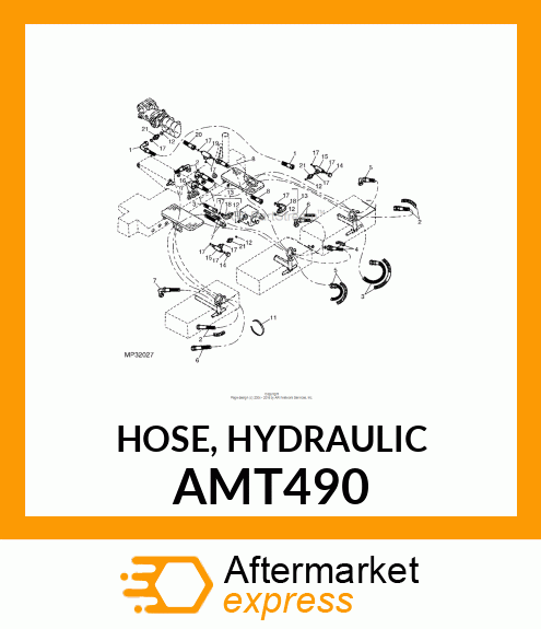 HOSE, HYDRAULIC AMT490
