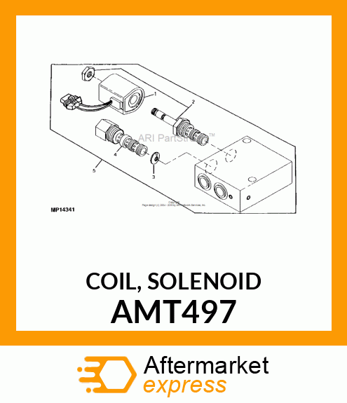 COIL, SOLENOID AMT497