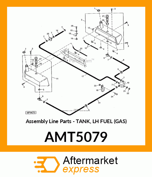 Tank Lh Fuel Gas AMT5079