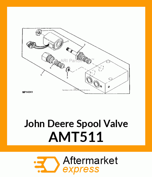 CARTRIDGE, (3RD WHEEL VALVE) AMT511