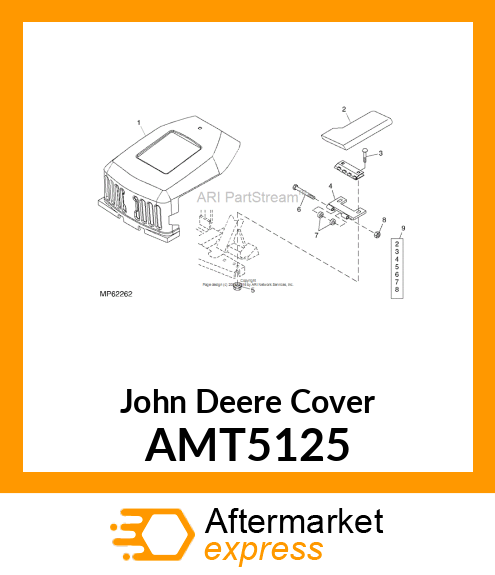COVER, WELDED LH AMT5125