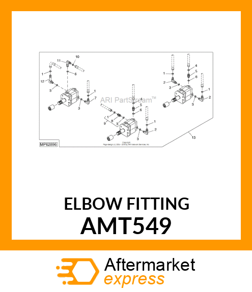 Elbow Fitting AMT549