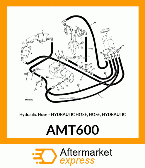 Hose Hydraulic AMT600