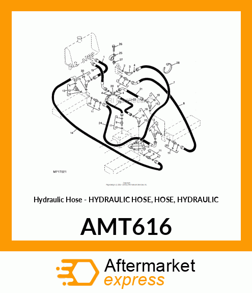 Hose Hydraulic AMT616