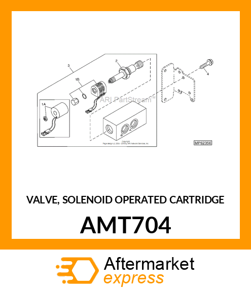 VALVE, SOLENOID OPERATED CARTRIDGE AMT704