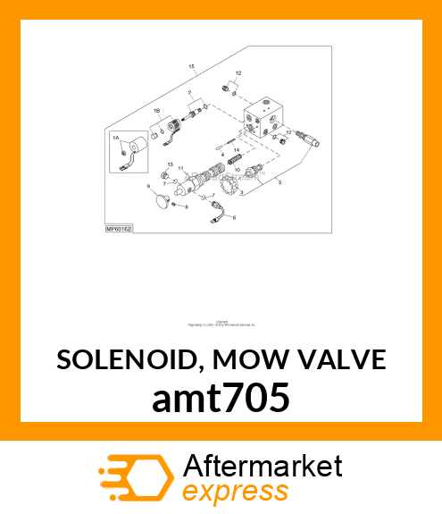 SOLENOID, MOW VALVE amt705