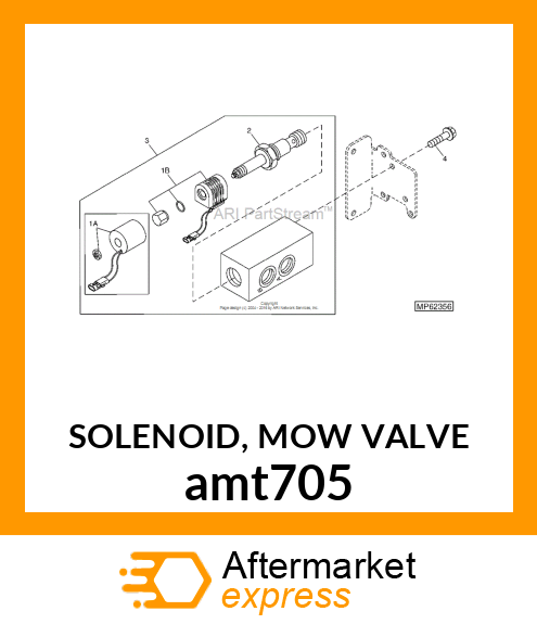 SOLENOID, MOW VALVE amt705