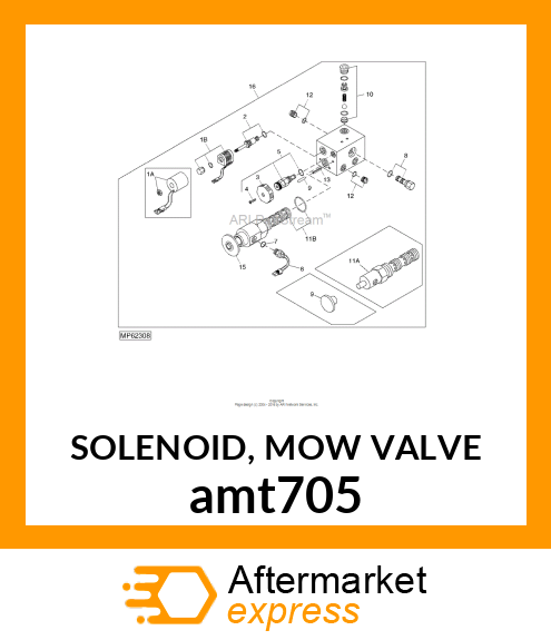 SOLENOID, MOW VALVE amt705