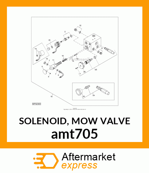 SOLENOID, MOW VALVE amt705