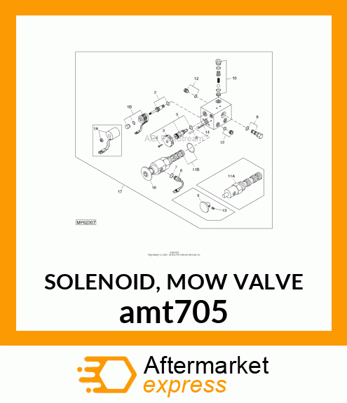 SOLENOID, MOW VALVE amt705