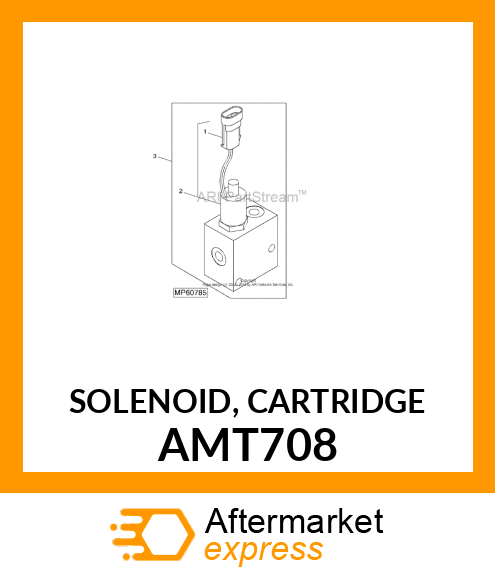 SOLENOID, CARTRIDGE AMT708