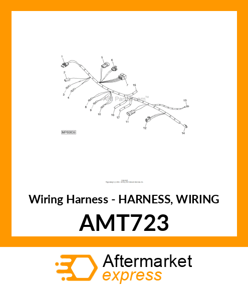 Wiring Harness - HARNESS, WIRING AMT723