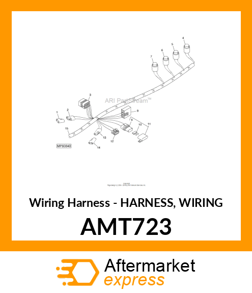 Wiring Harness - HARNESS, WIRING AMT723