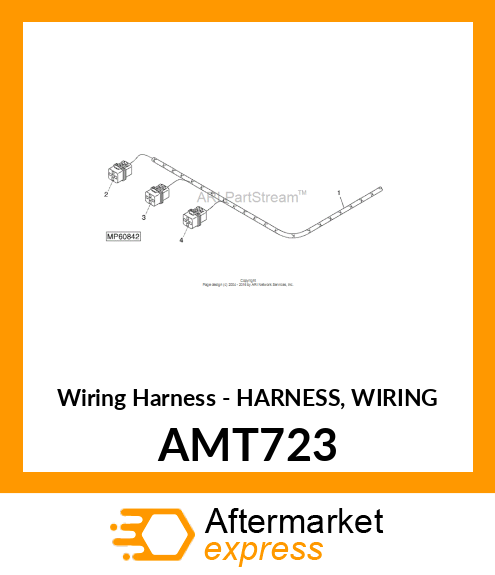 Wiring Harness - HARNESS, WIRING AMT723