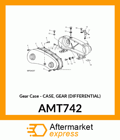 Gear Case AMT742