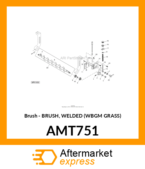 Brush Welded Wbgm Grass AMT751