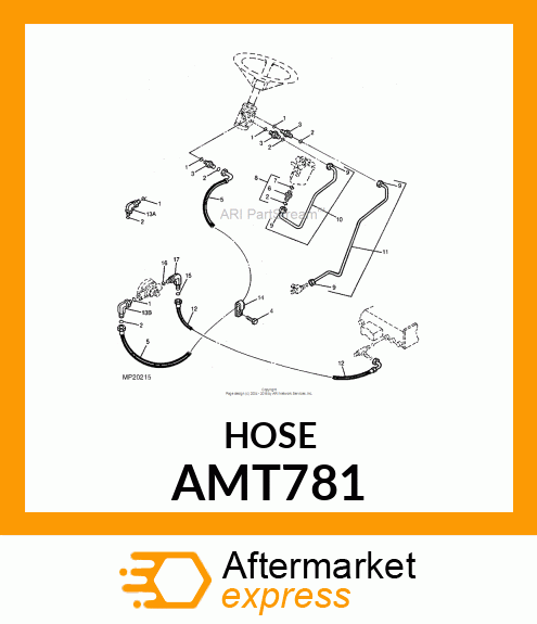 Hose Hydraulic AMT781