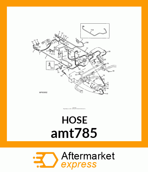 HOSE, HYDRAULIC amt785