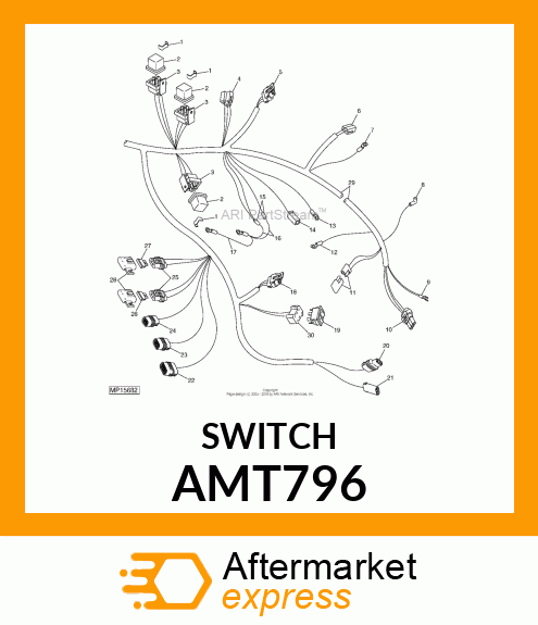 SWITCH, SERVICE AMT796