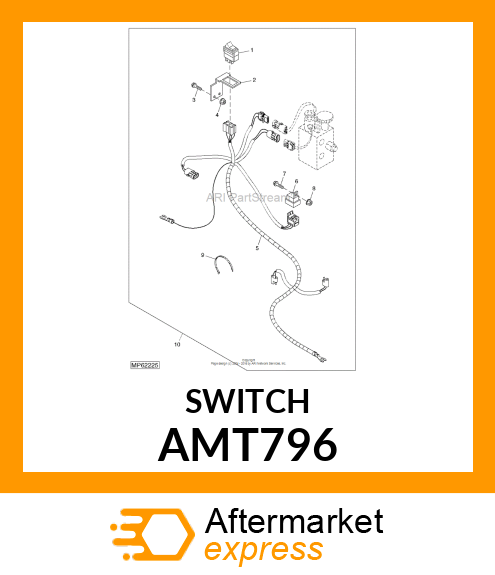 SWITCH, SERVICE AMT796