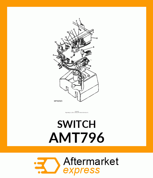 SWITCH, SERVICE AMT796