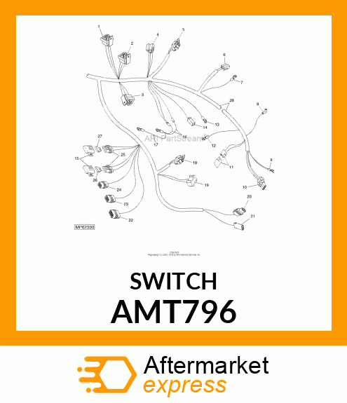 SWITCH, SERVICE AMT796