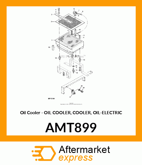 Oil Cooler AMT899