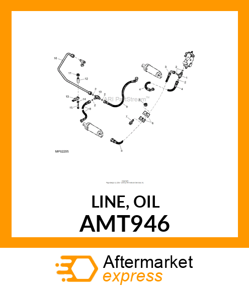 LINE, OIL AMT946