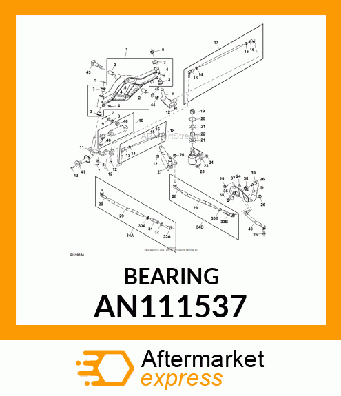 BEARING SEALED BALL AN111537