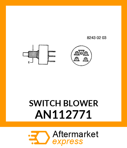 SWITCH BLOWER AN112771