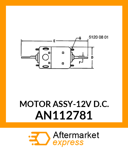 Electric Motor AN112781