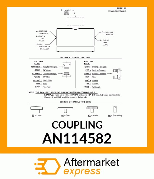 Valve AN114582