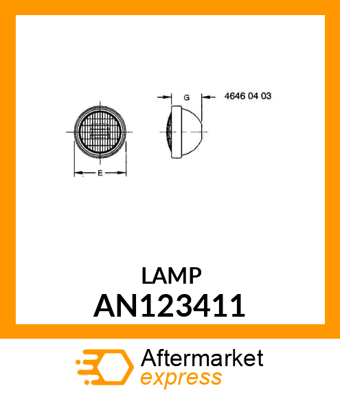 LAMP ASSY AN123411