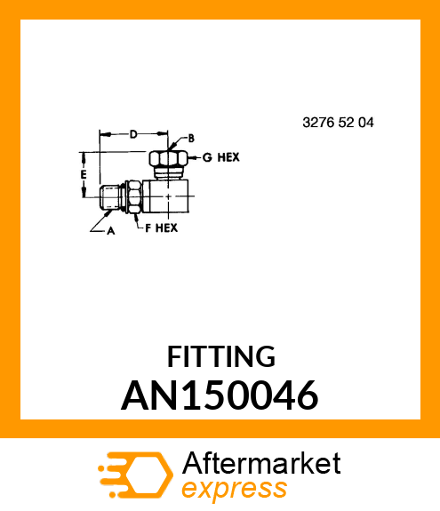 ADAPTER UNION AN150046