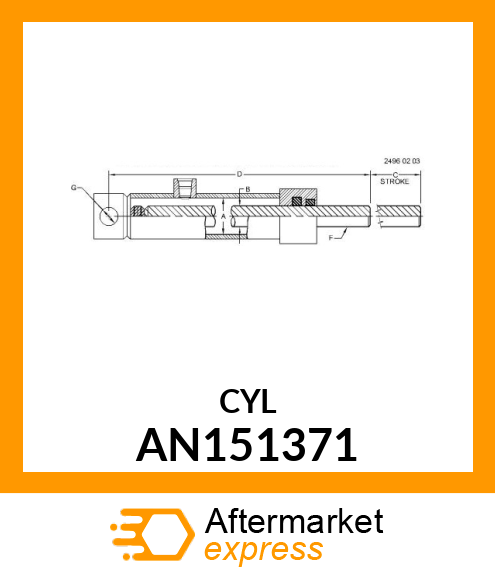 CYLINDER ASSY AN151371