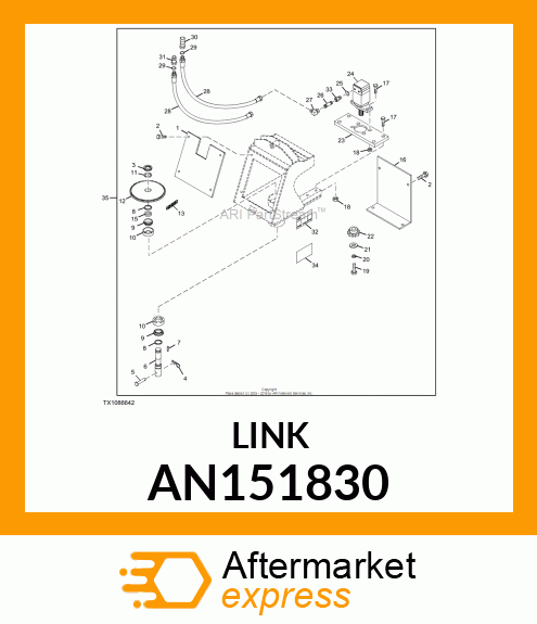 CONNECTING LINK ROLLER CHAIN AN151830