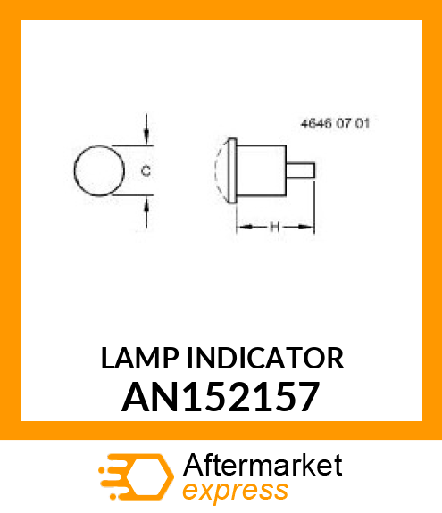 LAMP INDICATOR AN152157
