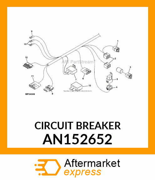 BREAKER CIRCUIT AN152652