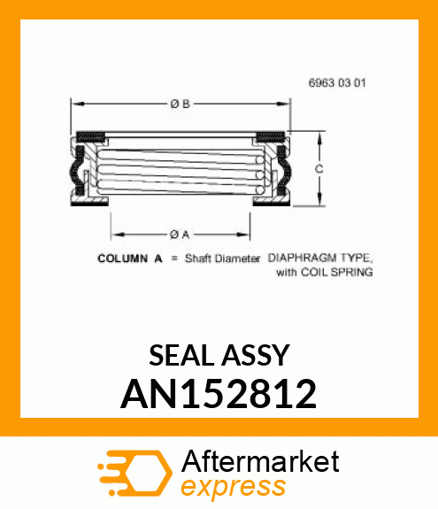 SEAL ASSY AN152812