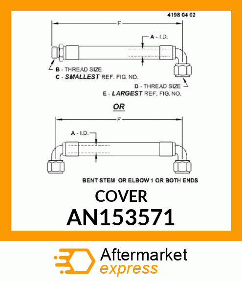 HYDRAULIC HOSE AN153571