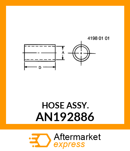 HOSE ASSY. AN192886