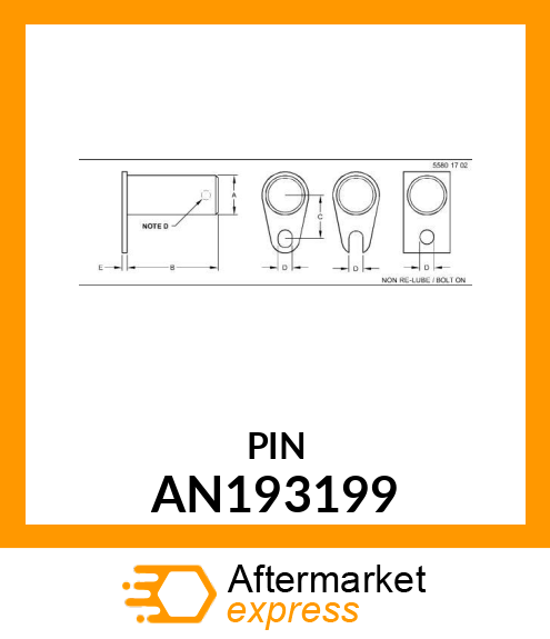 PIN ASSY AN193199